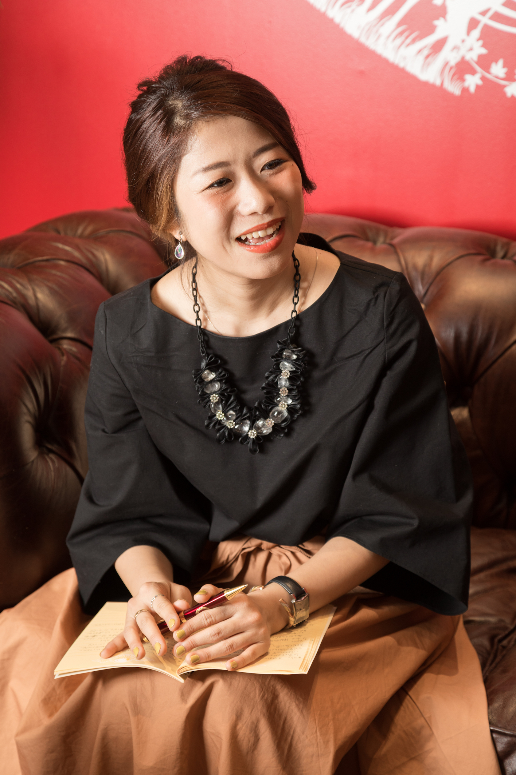 梶様インタビュー風景 @AFFLUX BRIDAL梅田本店