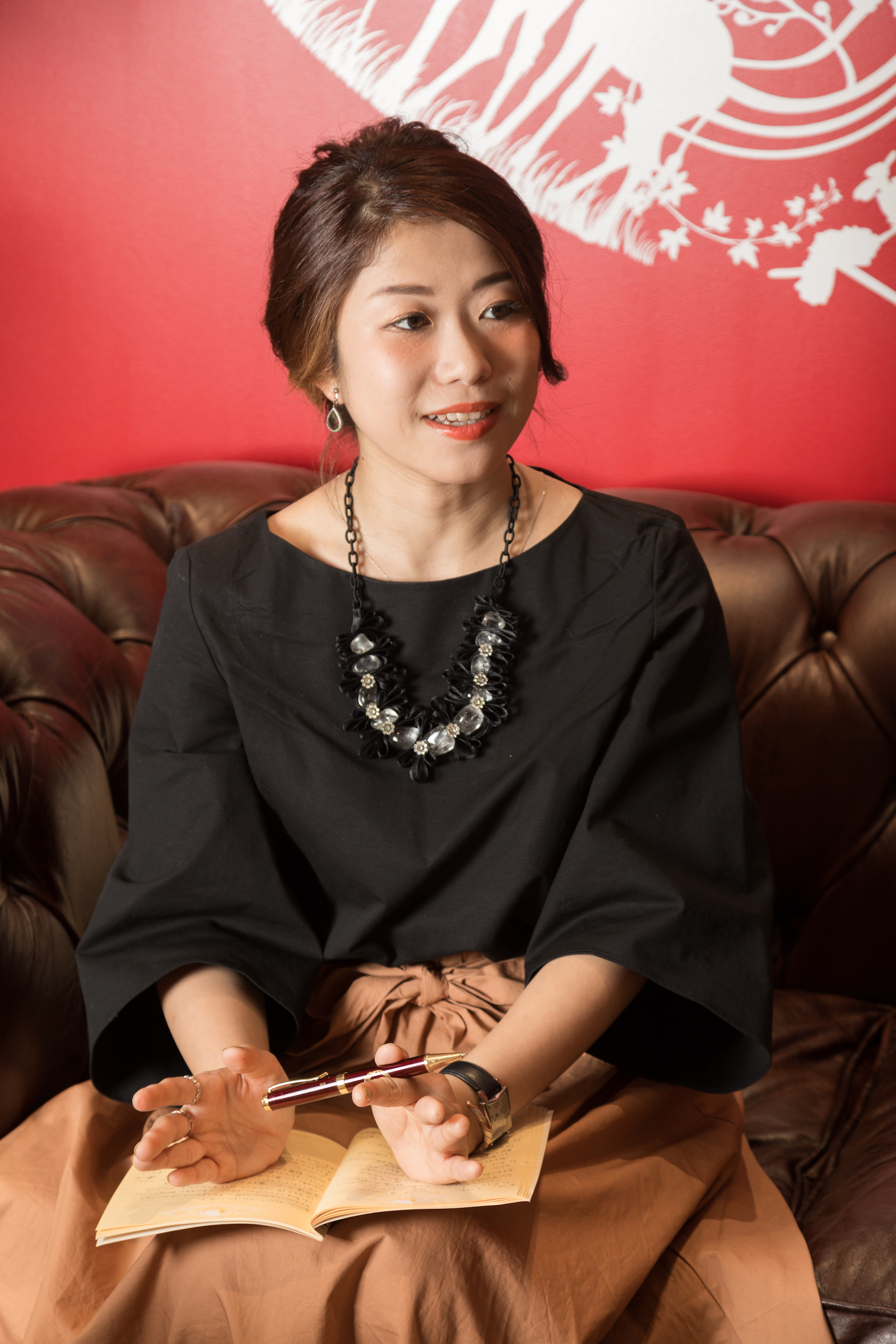 梶様インタビュー風景 @AFFLUX BRIDAL梅田本店