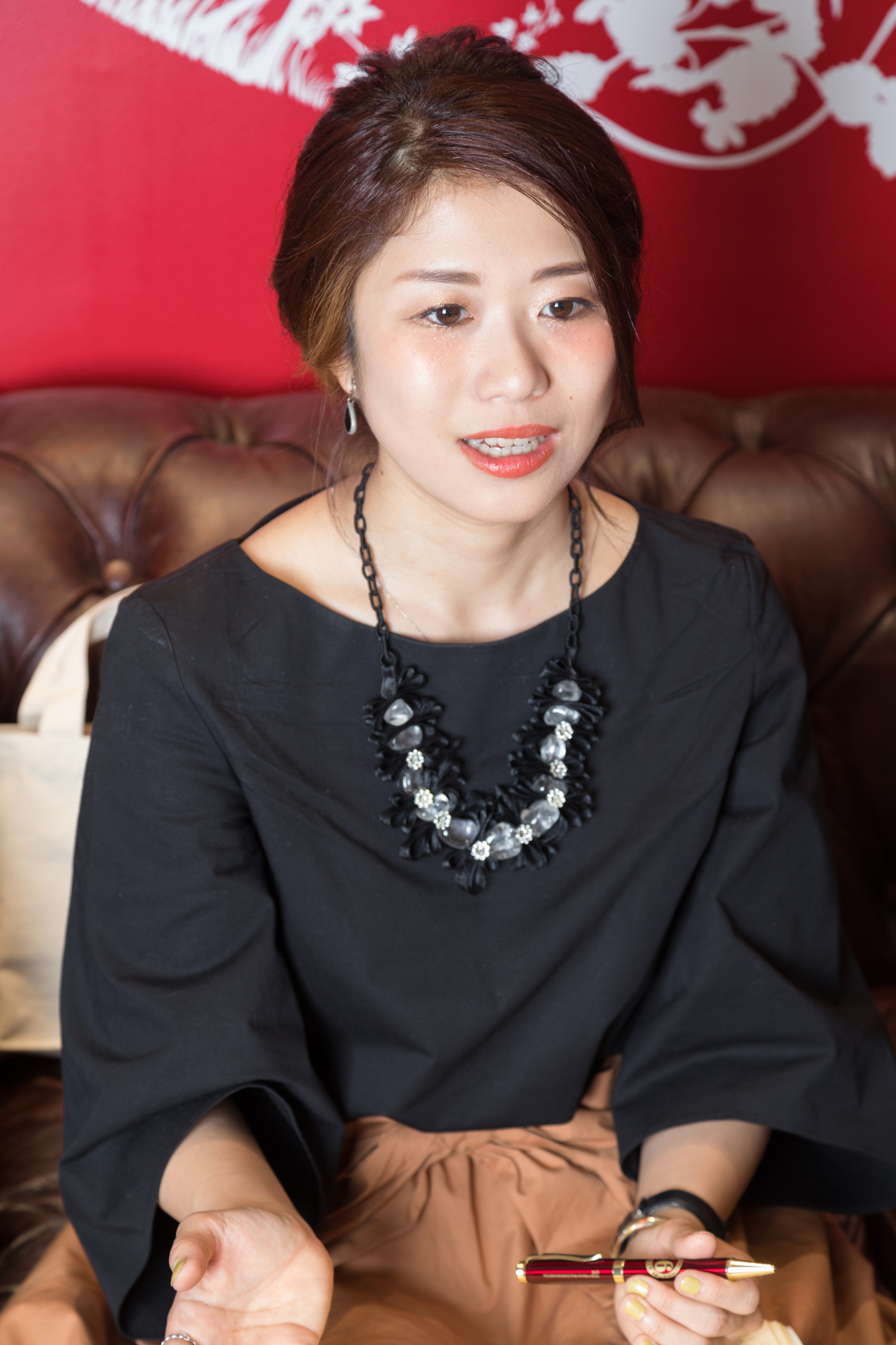 梶様インタビュー風景 @AFFLUX BRIDAL梅田本店