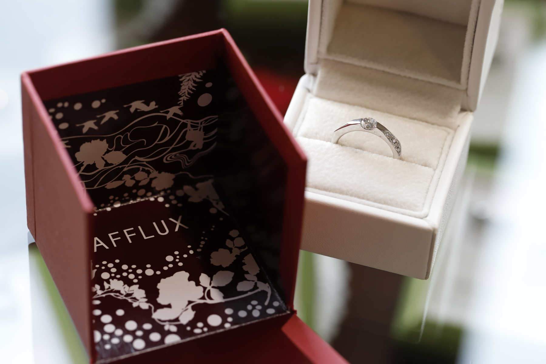AFFLUX リングケース（外箱、エンゲージ）