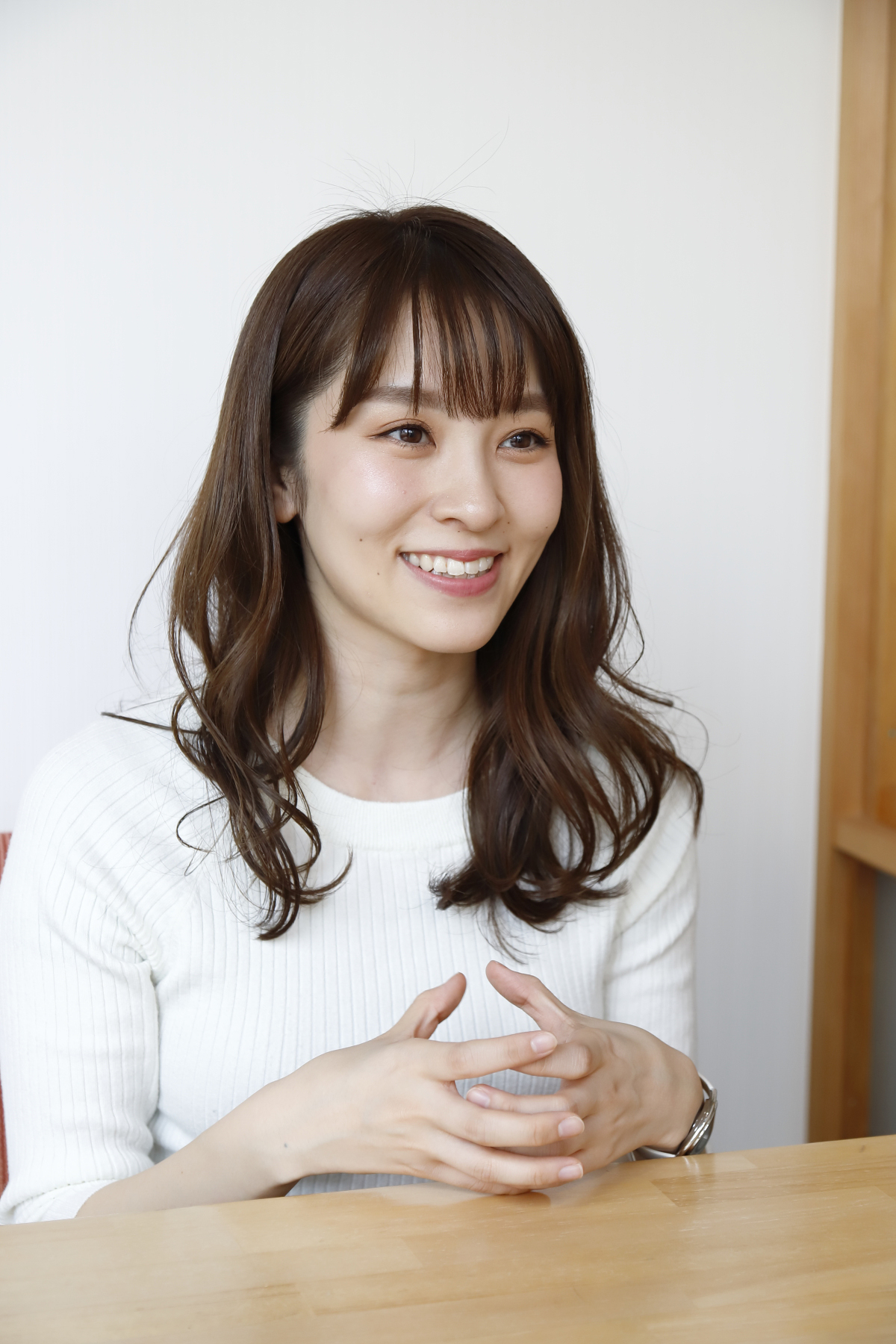 佐藤真瑚様 インタビュー風景