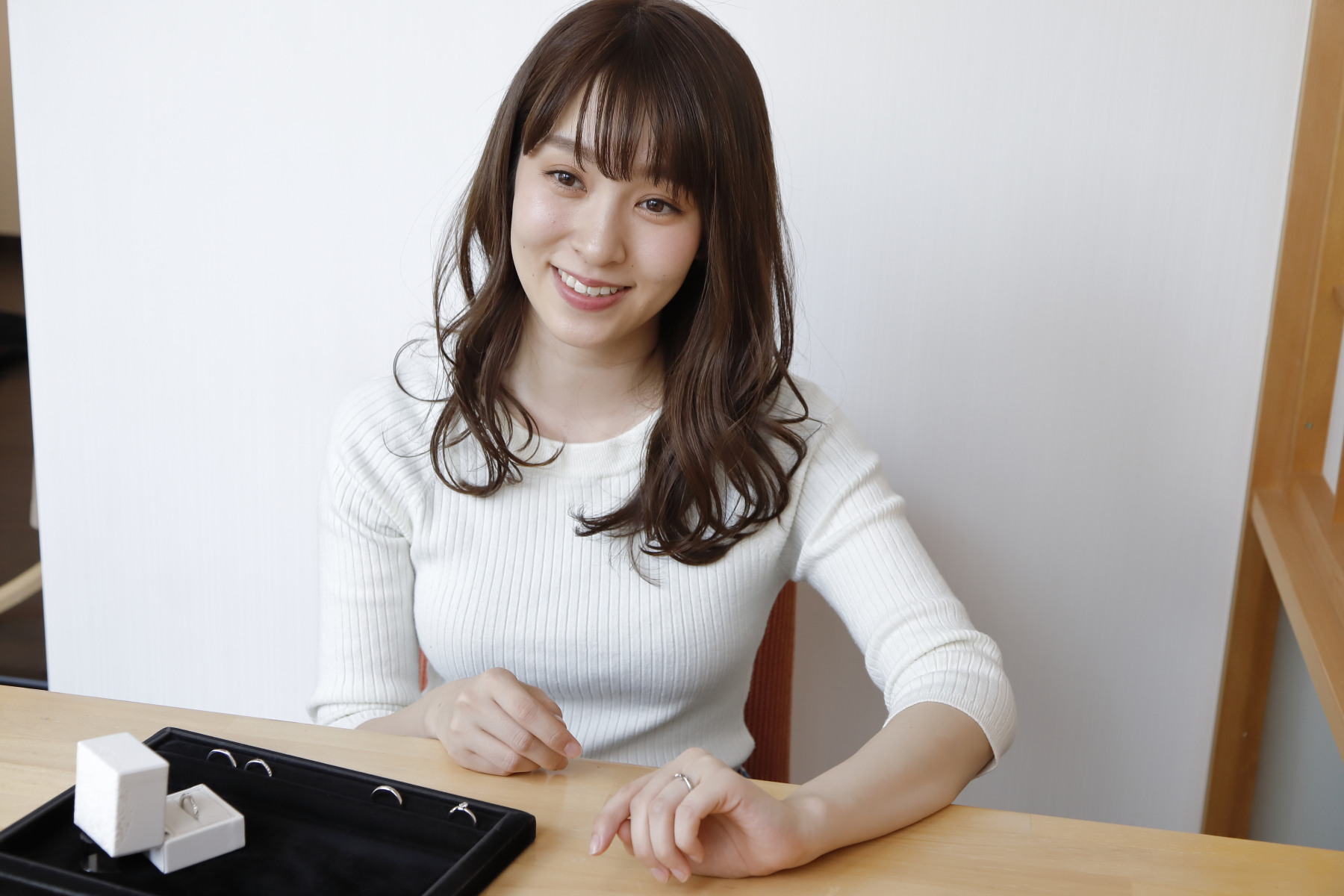 佐藤真瑚様 指輪ご試着（Rainbow ゆびわ言葉 ®: 心をつなぐ）