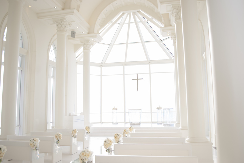 結婚式を執りおこなうチャペル