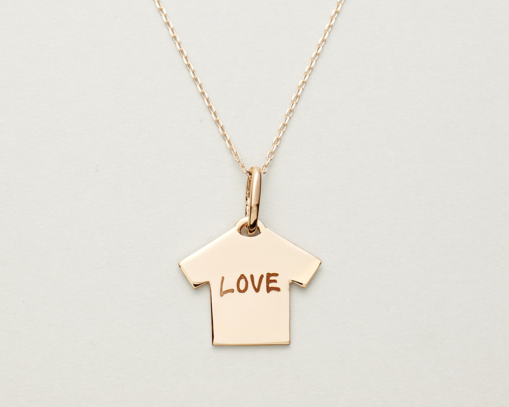 TEE PLATE NECKLACE